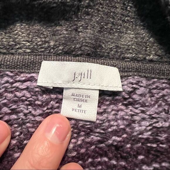 J.Jill petites colourful single button cardigan‎ - Picture 5 of 13